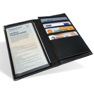 STANDARD - Porte-carte grise similicuir (3)