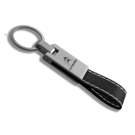 Porte-clés similicuir mat long - Collection Tendance