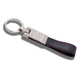 Porte-clés long similicuir brillant - Collection Sport